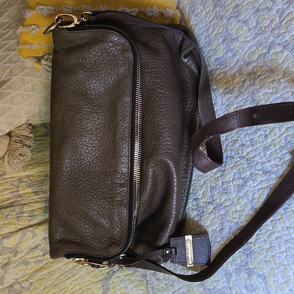 A. Bellucci beautiful Leather purse with scarf - Picture 8 of 9